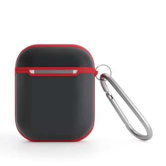 Husa de protectie Next One TPU Case pentru AirPods 1st&2nd, Red