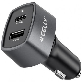 Celly Auto Celly 1xUSB-C + 1xUSB-A 65W