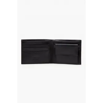 Levi's, Portofel pliabil de piele, Negru