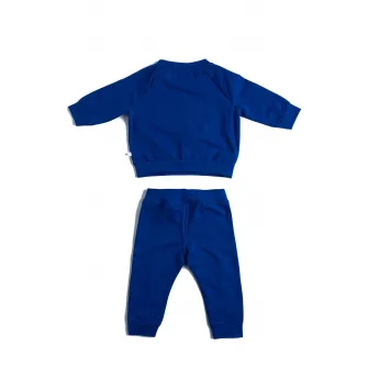 Naeve, Trening cu decolteu rotund - 2 Piese, Albastru royal, 86 CM