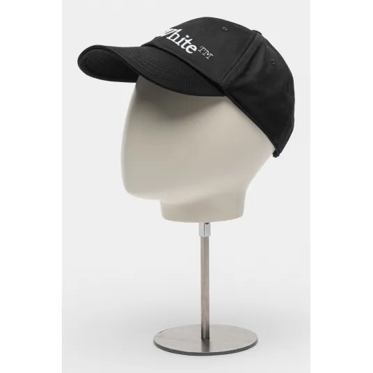 OFF-WHITE, Sapca de bumbac cu logo, Negru