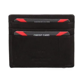 Sergio Valentini, Portcart din piele, Negru