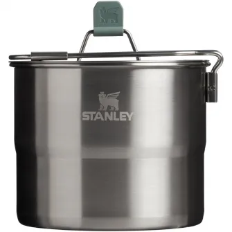 Set pentru gatit camping Stanley Wildfare Go Two Bowl Cook Set 1.1L, 10-09997-020, gri vernil