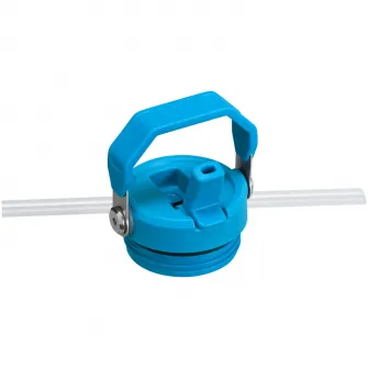 Sticla termos cu pai pliabil Stanley The IceFlow Bottle Flip Straw 2.0 0.07L, 10-11283-177, albastru