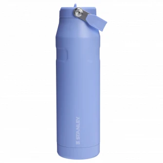 Sticla termos cu pai pliabil Stanley The IceFlow Bottle Flip Straw 2.0 1.06L, 10-12111-068, bleu