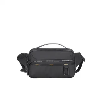 Aoking, Borseta cu buzunare multiple, Negru