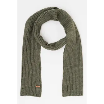 Barts, Fular din tricot cu striatii Wilbert, Verde padure
