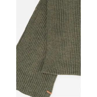 Barts, Fular din tricot cu striatii Wilbert, Verde padure