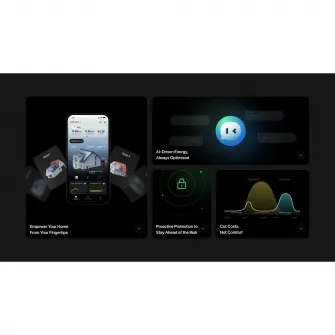 Contor inteligent EcoFlow Smart Meter, Wi-FI, monitorizare energie, compatibil Ecoflow Stream