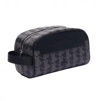 Lacoste, Etui cu fermoar The Blend, Negru