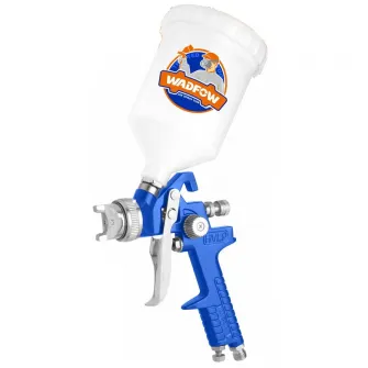 Pistol de vopsit Wadfow WEG2A50, 550 W, 700 ml/min debit, 800 ml capacitate recipient, 120DIN-s vascozitate maxima, 2 m lungime cablu