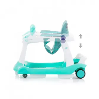 Premergator si antepremergator Chipolino Super Star 2 în 1, verde menta