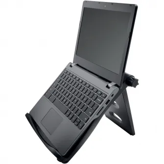 Suport pentru laptop Kensington EQ SmartFit Easy Riser, cu spatiu pentru racire, plastic partial reciclat, negru