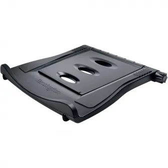 Suport pentru laptop Kensington EQ SmartFit Easy Riser, cu spatiu pentru racire, plastic partial reciclat, negru