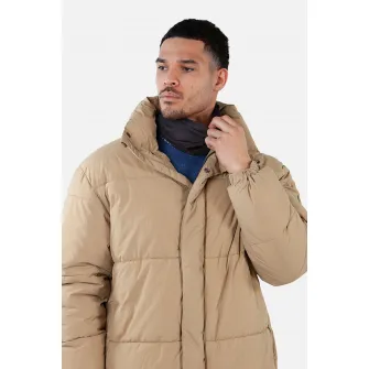 Barts, Fular circular unisex cu logo pentru ski, Negru