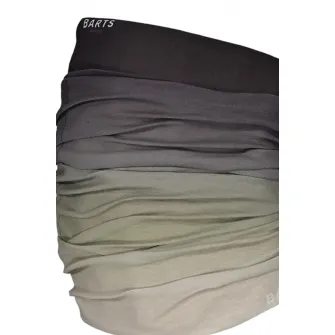 Barts, Fular cu logo si model tie-dye, Multicolor