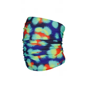 Barts, Guler din fleece cu model circular, Multicolor