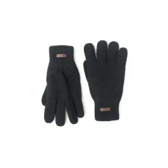 Barts, Manusi de lana cu captuseala din fleece HAAKON, Negru, M-L Standard