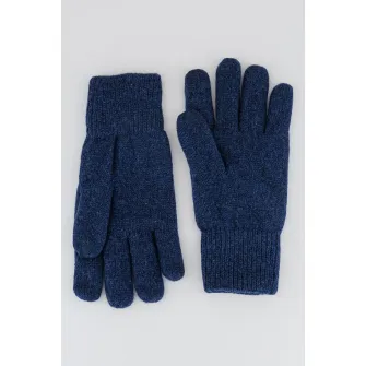 Barts, Manusi din amestec de lana Rilef, Bleumarin, 18 CM