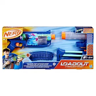 Blaster Nerf Loadout - Cyberlight Ghost, 24 proiectile