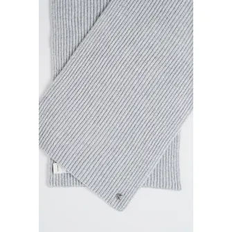 CALVIN KLEIN, Fular uni din amestec de lana, Gri melange