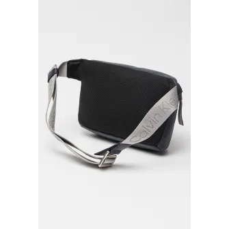 CALVIN KLEIN JEANS, Borseta din piele ecologica Young Interesting, Gri carbune