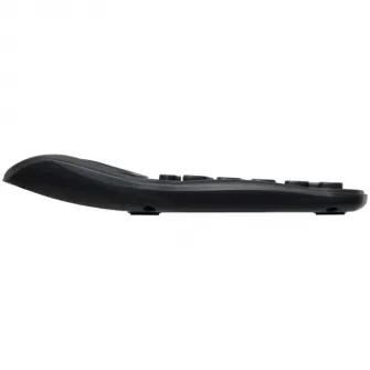 Calculator de birou Maul ECO MJ555, 10 digits, realizat din plastic reciclat, incarcare solara- gri