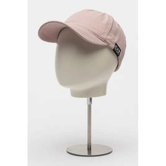 EA7, Sapca unisex cu logo, Violet prafuit, 57-58 CM