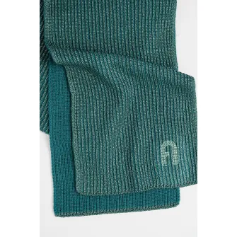 Furla, Fular cu model uni Delizia, Verde englez