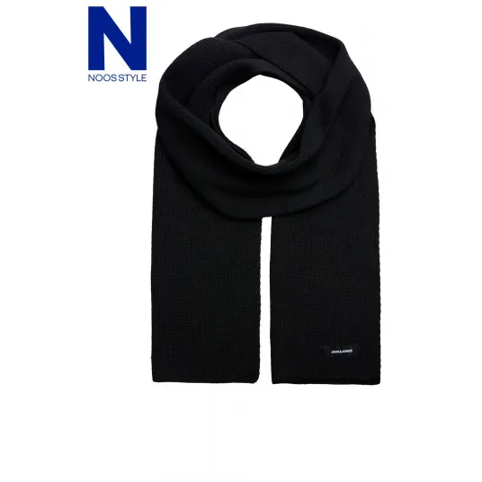 Jack & Jones, Fular tricotat, Negru