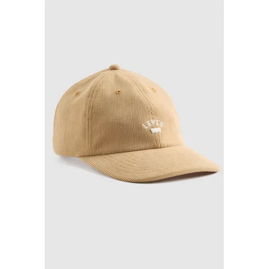 Levi's, Sapca cu logo brodat, Maro nisip