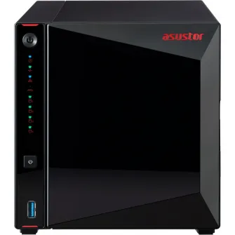 Network Attached Storage Asustor (AS5304T), Nimbustor 4, 2.5G 4 Bay NAS, Intel Celeron Quad-Core, 4GB DDR4, 2.5 GbE x 2, HDMI, USB 3.2 Gen 1 x 3, Wake on Wan