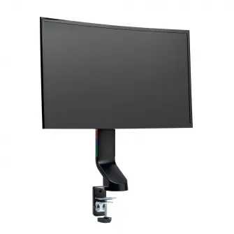Suport pentru monitor Kensington SmartFit, ajustabil, cu fixare pe birou, negru