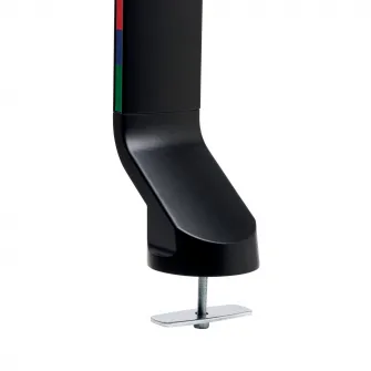 Suport pentru monitor Kensington SmartFit, dual, ajustabil, cu fixare pe birou, negru