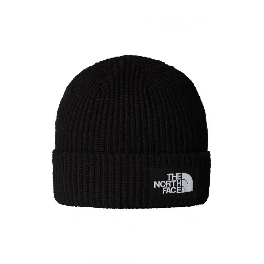 The North Face, Caciula cu aspect striat Salty Ski, Negru, 53-60 CM