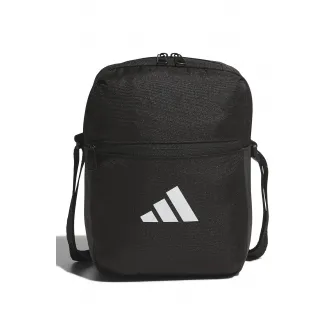 adidas Performance, Geanta crossbody din material textil, Negru