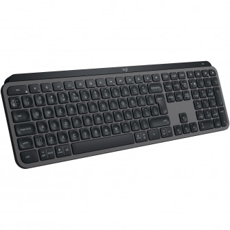 Tastatura wireless Logitech MX Keys S, Iluminare, 2.4GHzBluetooth,USB-C, US INTL layout, Graphite