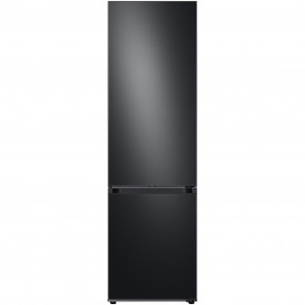 Combina frigorifica Samsung RB38C7B6AB1/EF, Bespoke, 387 l, Clasa A, Total No Frost, TwinMetal Cooling, Compresor Digital Inverter, WiFi, AI Energy, H 203 cm, Dark Inox