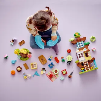 LEGO® DUPLO - Casa din copac 3 in 1 10993, 126 piese