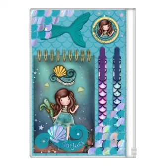Set Gorjuss Deep Secrets notes radiera pix creion mecanic banda adezivaglitter