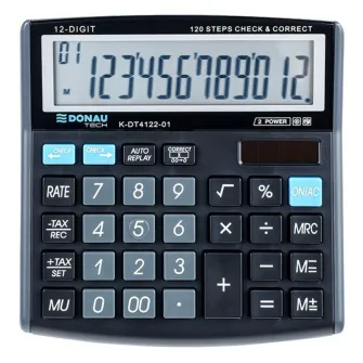 Calculator Donau TECH 12 digiti display dimensiuni 136x134x28 mm