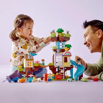 LEGO® DUPLO - Casa din copac 3 in 1 10993, 126 piese