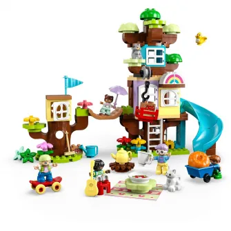 LEGO® DUPLO - Casa din copac 3 in 1 10993, 126 piese