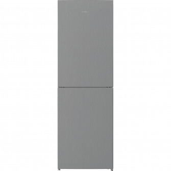 Combina frigorifica semi-incorporabila Arctic AK60386M40NFMT, 358 l, Full No Frost, Air Flow Dual Tech, Clasa E, H 202 cm, Metal Look