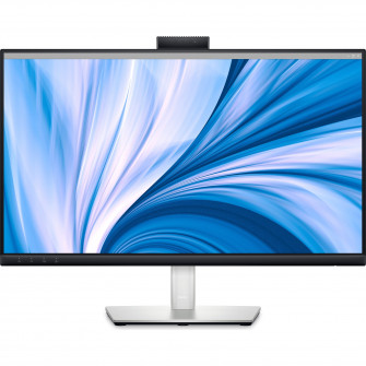 Monitor LED IPS Dell 23.8, Full HD, DisplayPort, Webcam, C2423H
