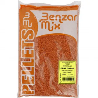 Micropelete Feeder Benzar Mix, 800g, crap caras, 1.5mm