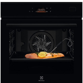 Cuptor incorporabil Electrolux EOB8S39H, Electric, 70 l, Autocuratare abur, SteamBoost, Control touch, Grill, Timer electronic, Clasa A++, Negru