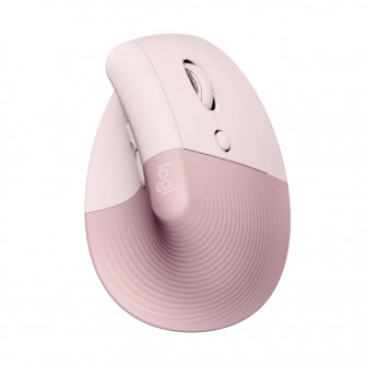 Mouse Logitech Lift Vertical Ergonomic, Rose / Dark Rose