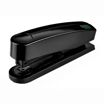 Capsator Novus B 2 re+new, 25 coli, capse 24/6, 26/6, adancime 6.5 cm, materiale reciclabile, negru
