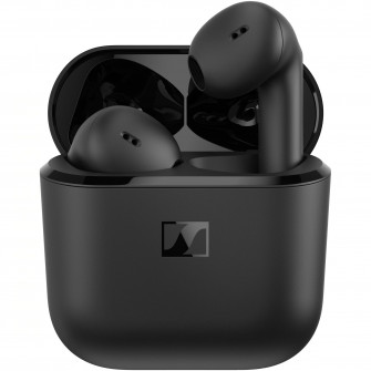 Casti In-Ear Sennheiser Accentum Open TW, True Wireless, Bluetooth, Microfon, Autonomie 28 ore, IPX4, Black